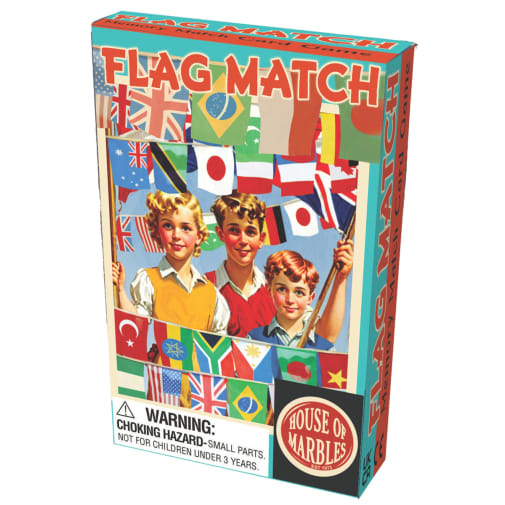 Flag Match Card Game