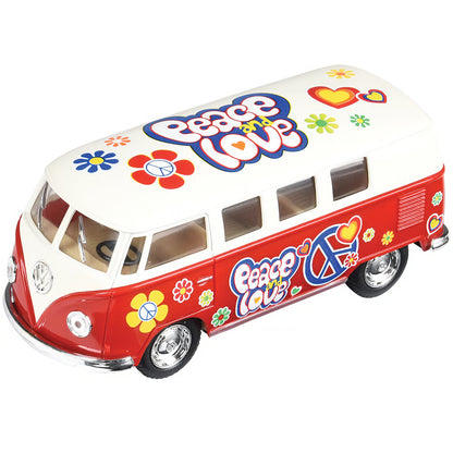 Die Cast 1962 VW Bus with Print