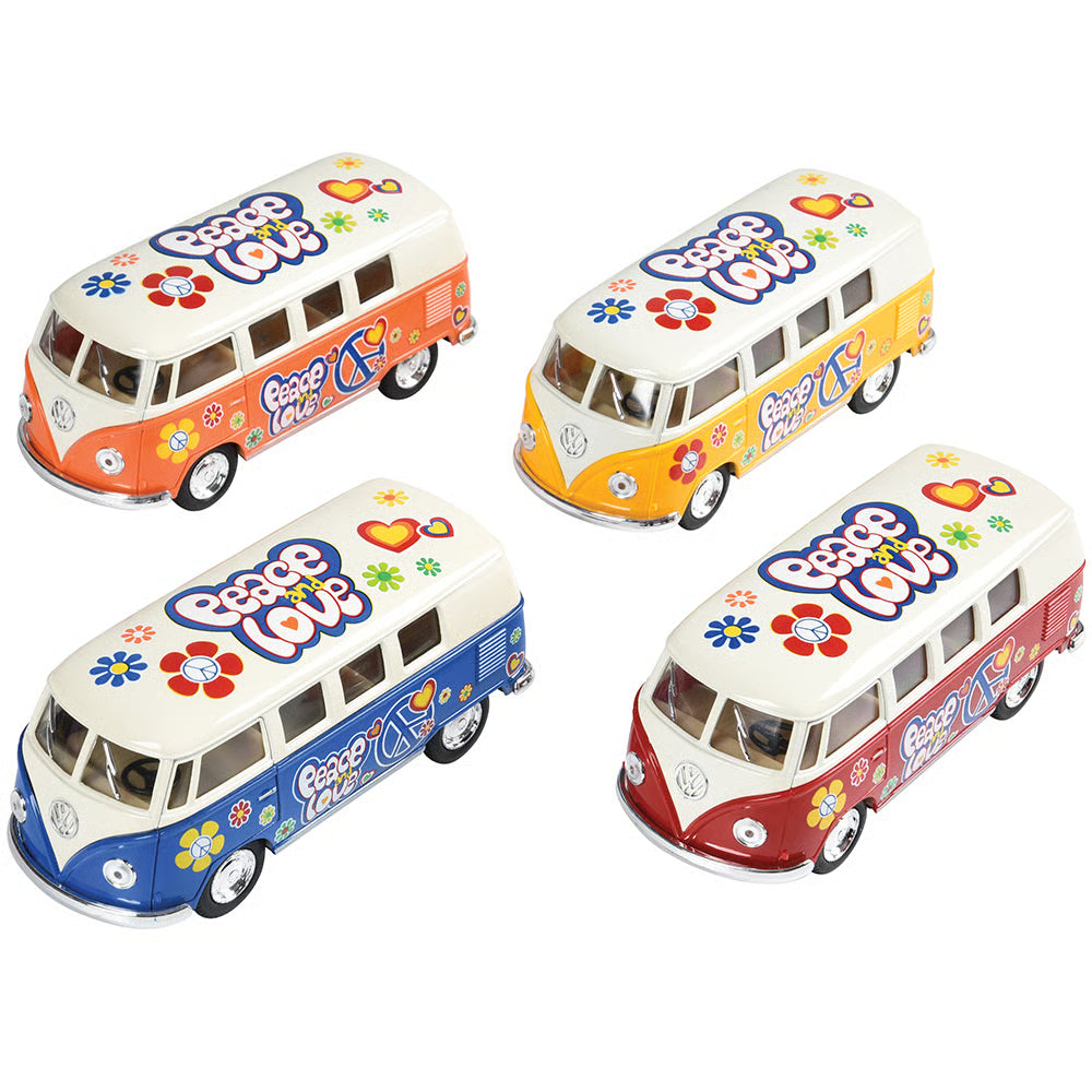 Die Cast 1962 VW Bus with Print