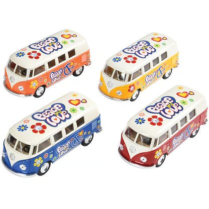 Die Cast 1962 VW Bus with Print