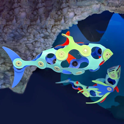 Clixo Deep Ocean Creatures Pack - Little Pickles Toy Store