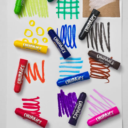 Ooly Chunkies Paint Sticks Set of 12 - Little Pickles Toy Store