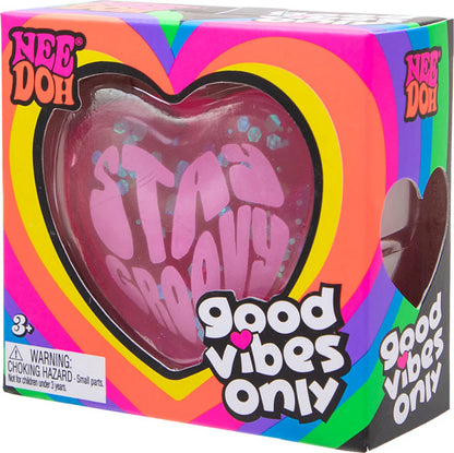 NeeDoh Good Vibes Only Stress Toy (No Returns or Refunds)