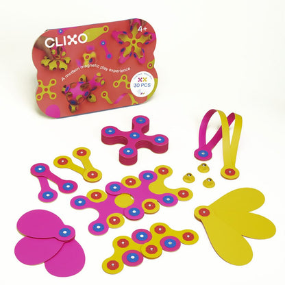 Clixo Crew Pack - 30 pieces 8 shapes - Little Pickles Toy Store