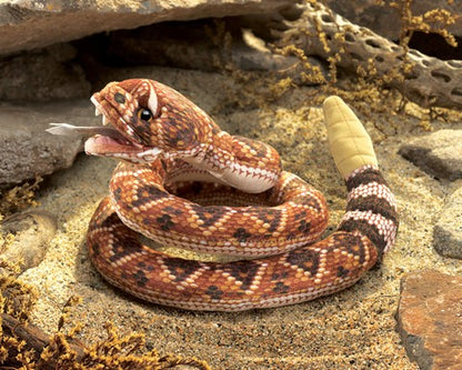Rattlesnake Hand Puppet - Little Pickles Toy Store