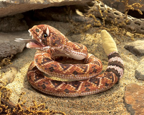 Mini Rattlesnake Finger Puppet