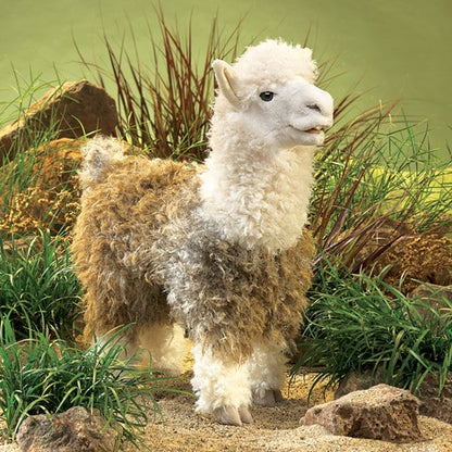 Alpaca Hand Puppet - Little Pickles Toy Store