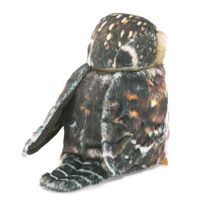 Folkmanis Pygmy Owl Hand Puppet - Little Pickles Toy Store