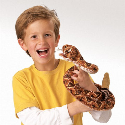 Mini Rattlesnake Finger Puppet - Little Pickles Toy Store