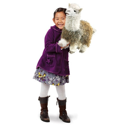 Alpaca Hand Puppet - Little Pickles Toy Store