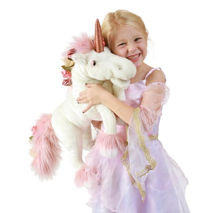 Musical Unicorn Hand Puppet - Little Pickles Toy Store