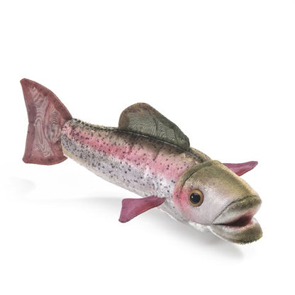 Rainbow Trout Finger Puppet - Little Pickles Toy Store