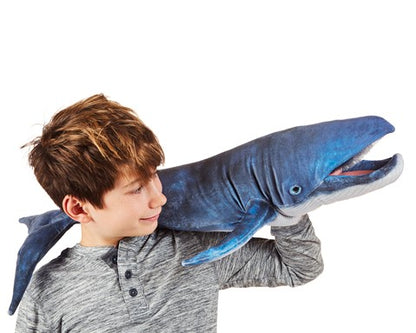 Blue Whale Hand Puppet - Little Pickles Toy Store