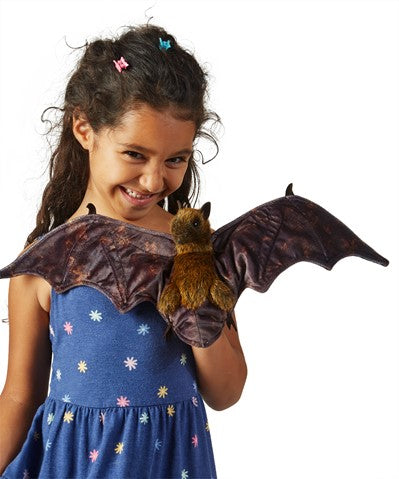 Folkmanis Fruit Bat Hand Puppet - Little Pickles Toy Store
