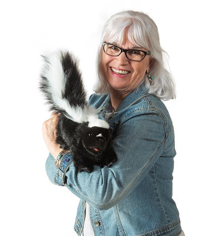 Skunk Hand Puppet - Little Pickles Toy Store