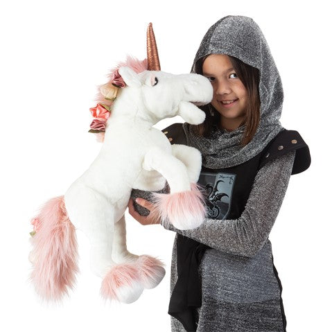 Musical Unicorn Hand Puppet