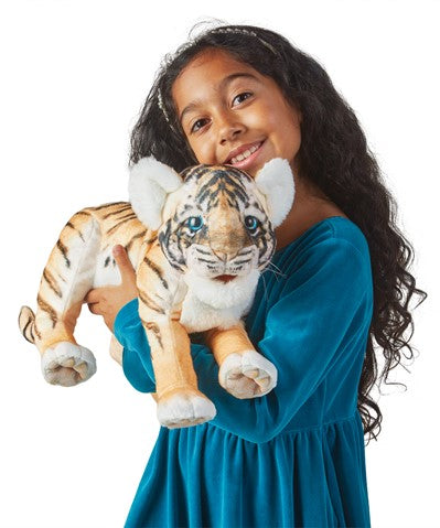 Baby Tiger Hand Puppet - Little Pickles Toy Store