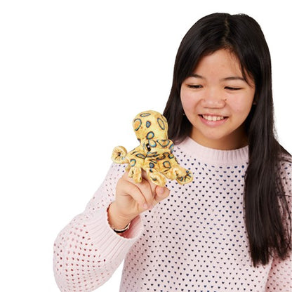 Mini Blue-Ringed Octopus Finger Puppet - Little Pickles Toy Store
