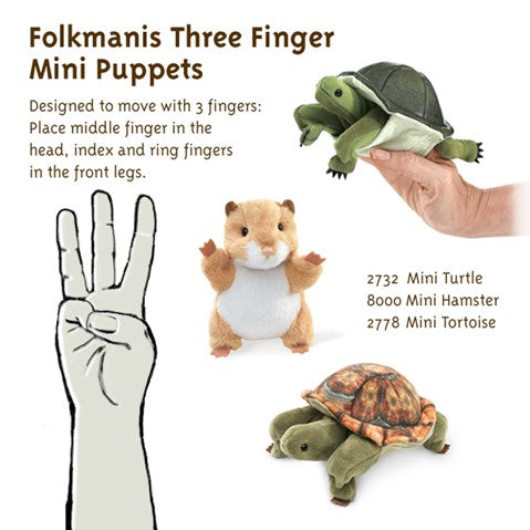 Tortoise Finger Puppet