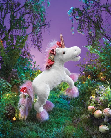 Musical Unicorn Hand Puppet - Little Pickles Toy Store