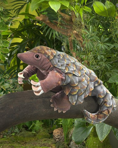 Pangolin Hand Puppet - Little Pickles Toy Store