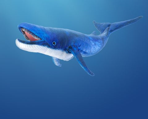 Blue Whale Hand Puppet