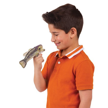 Mini Largemouth Bass Finger Puppet - Little Pickles Toy Store