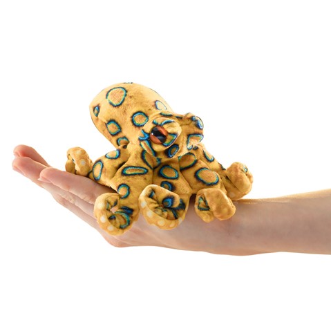 Mini Blue-Ringed Octopus Finger Puppet