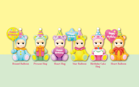 Sonny Angel Happy Birthday Gift Bear