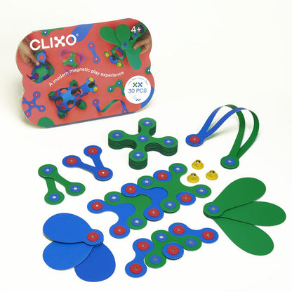 Clixo Crew Pack - 30 pieces 8 shapes - Little Pickles Toy Store