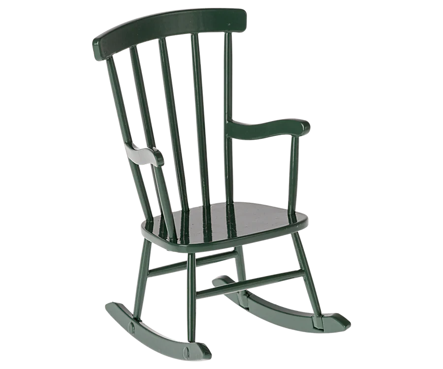 Rocking Chair, Mouse - Dark Green