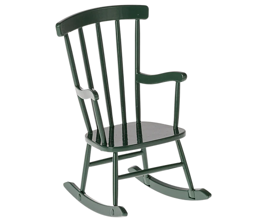 Rocking Chair, Mouse - Dark Green