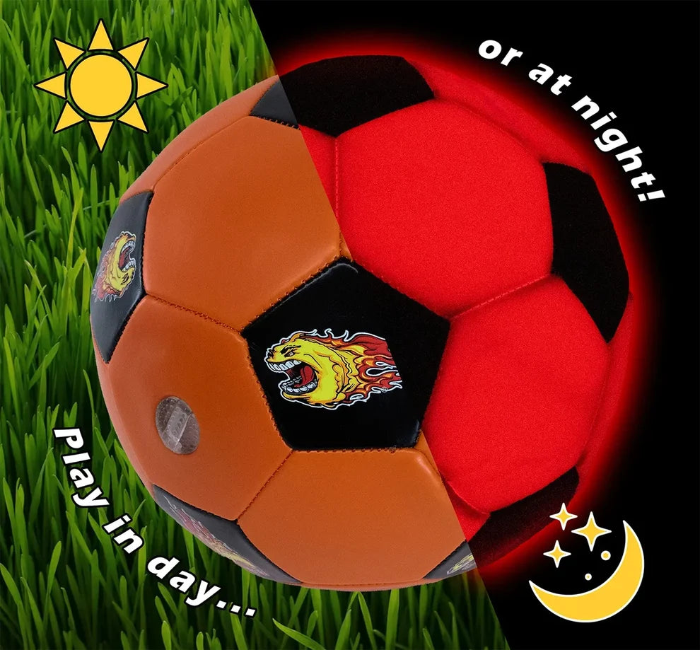 RealFeel Soccerbomb, Size 5 - Orange and Black