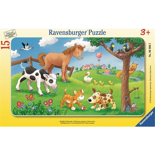 Framed Cardboard Puzzle - 15-Piece