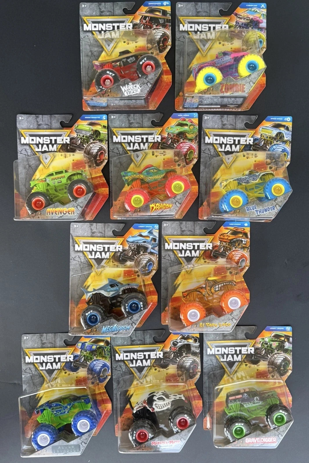 Monster Jam, Official 1:64 Scale Die-Cast Monster Trucks Summer 2026