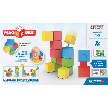 Magicube Try-Me Recycled Plastic 16 Pieces - Little Pickles Toy Store