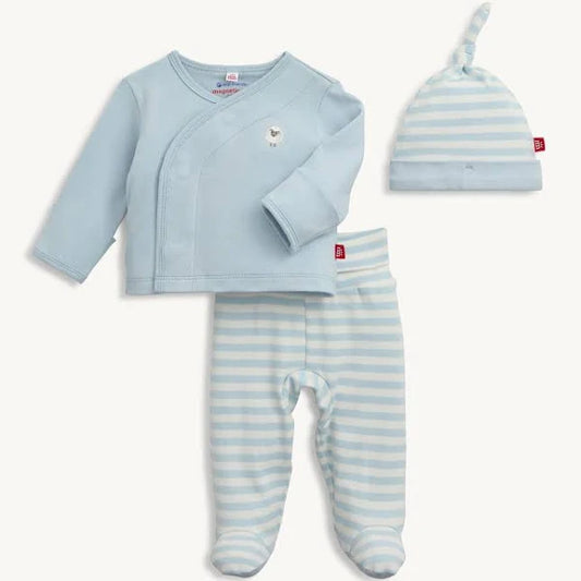 Stripe Organic Cotton Kimono