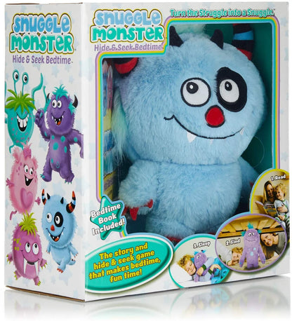 Snuggle Monster Hide & Seek Bedtime - Blue Monster