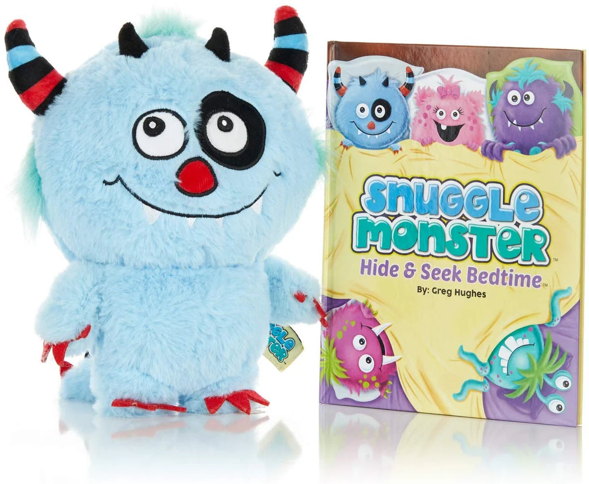 Snuggle Monster Hide & Seek Bedtime - Blue Monster