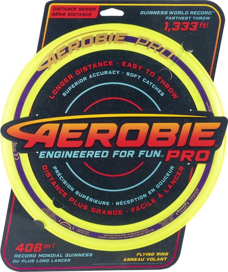 Aerobie Pro Ring 13" Green Yellow