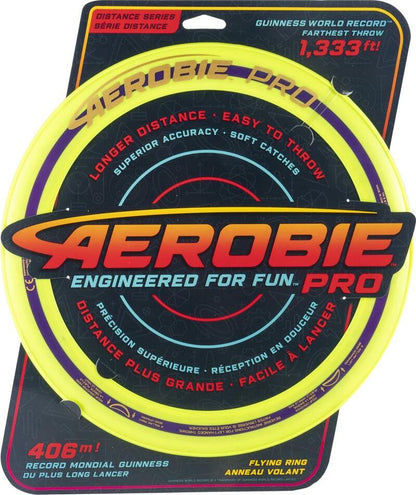 Aerobie Pro Ring 13" Green Yellow
