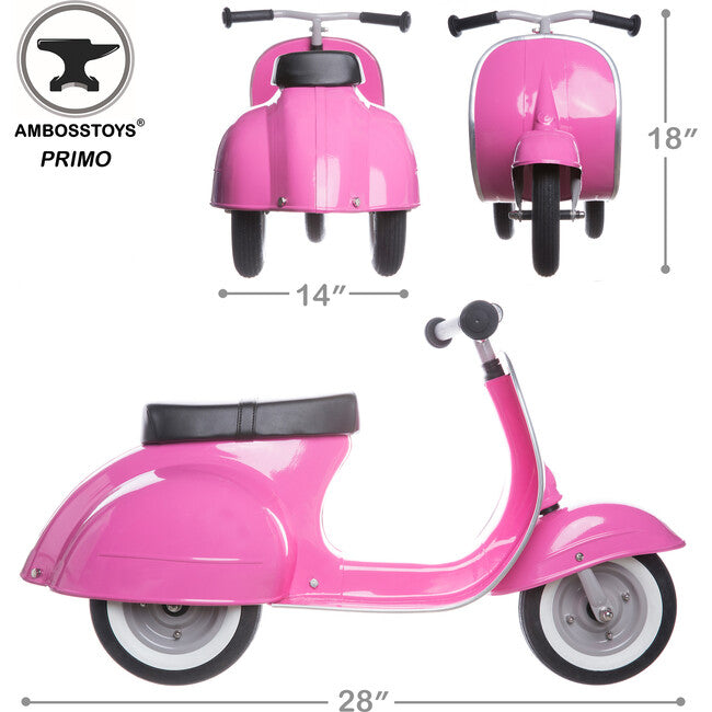 PRIMO Ride-On Toy, Pink