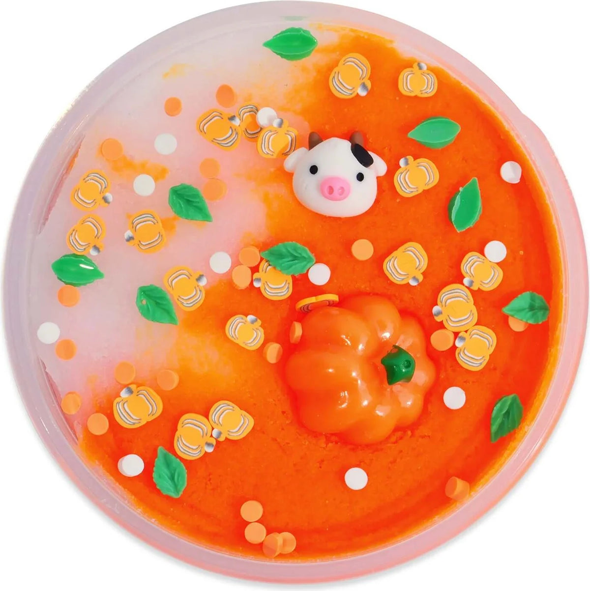 Peachybbies Pumpkin Cow Icee Slime