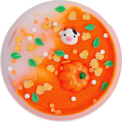 Peachybbies Pumpkin Cow Icee Slime