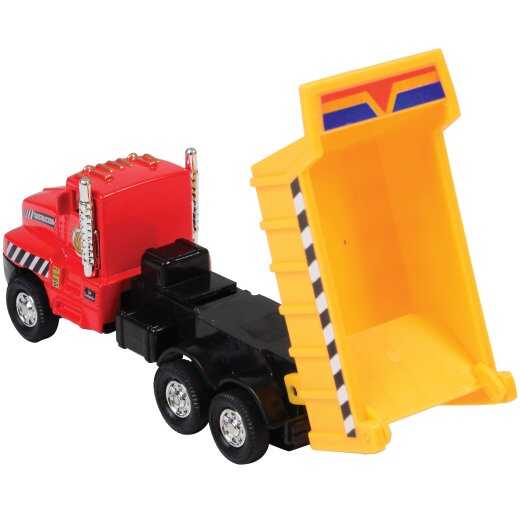 Die Cast Construction Truck - Pull Back Action