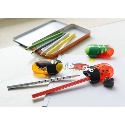 Faber Castell Pencil Sharpener - Fish, Eagle or Ladybug