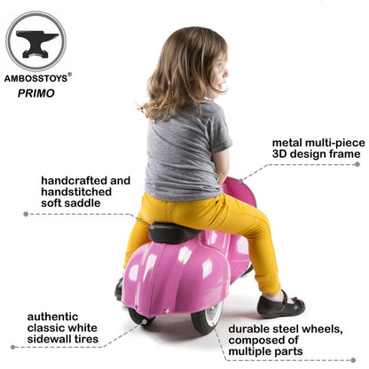 PRIMO Ride-On Toy, Pink - Little Pickles Toy Store