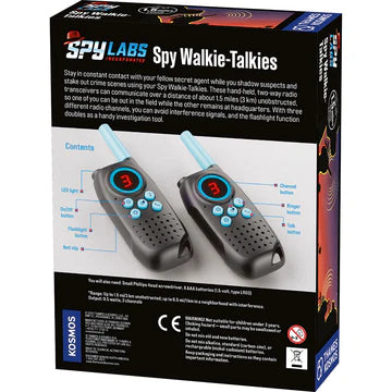 Spy Labs; Spy Walkie-Talkies