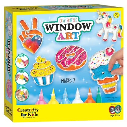 Rainbow Sprinkles Easy Sparkle Window Art - Little Pickles Toy Store